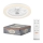 Osram - SOLANO LED dimmbare Deckenleuchte mit Ventilator LED/26W/230V 3000/4000/6500K + Fernbedienung
