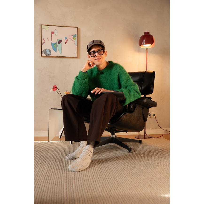 Osram - Stehleuchte DECOR COROLLE 1xE27/15W/230V rot