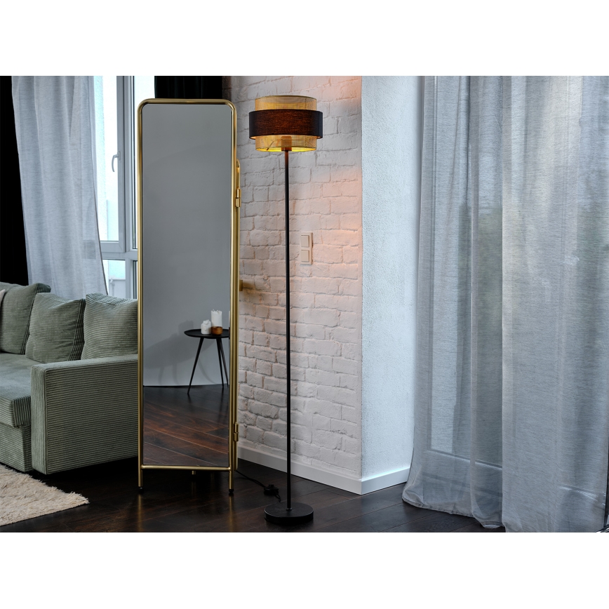 Osram - Stehleuchte DECOR HORNET 1xE27/10W/230V schwarz/gold