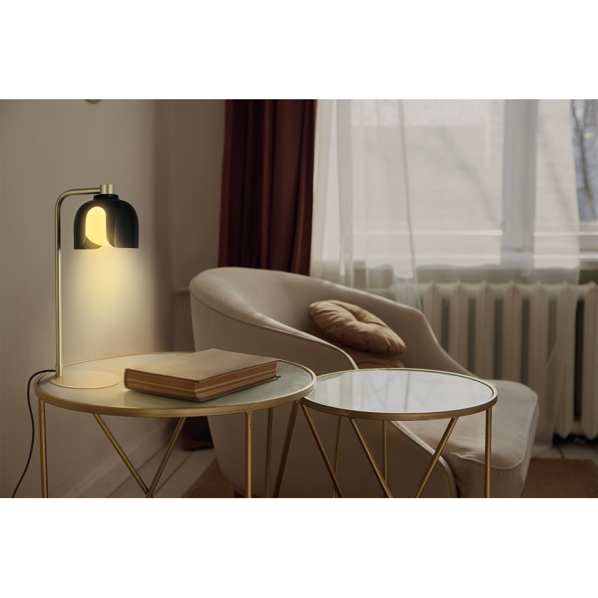 Osram - Tischlampe DECOR COROLLE 1xG9/20W/230V schwarz/gold