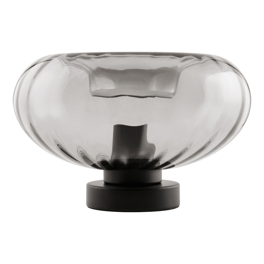 Osram - Tischlampe DECOR SMOKE 1xE27/12W/230V schwarz/rauchgrau