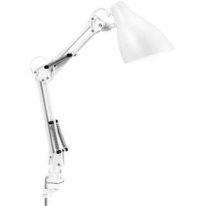 Osram - Tischlampe mit Klemme DESK LINE 1xE27/11W/230V weiß