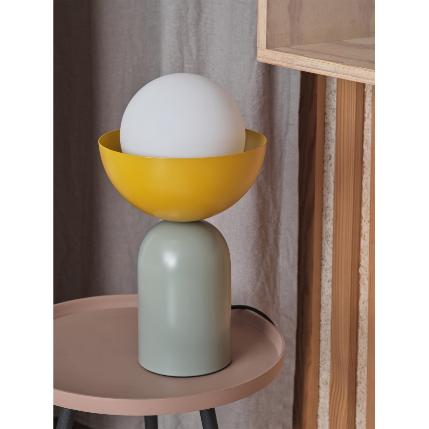 Osram - Tischleuchte DECOR BOWL 1xE14/25W/230V grün/gelb