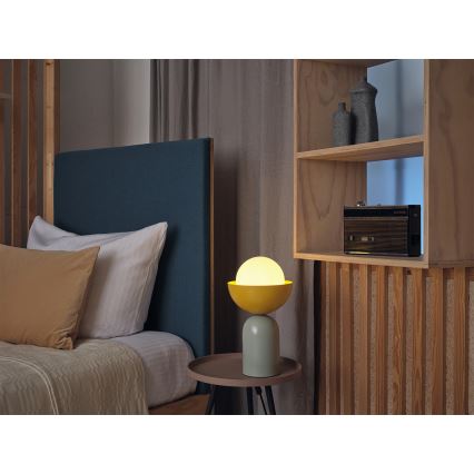 Osram - Tischleuchte DECOR BOWL 1xE14/25W/230V grün/gelb