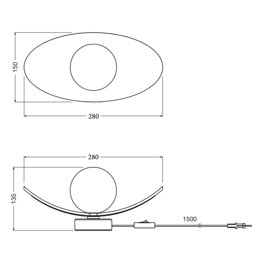 Osram - Tischleuchte DECOR PEARL 1xG9/5W/230V beige