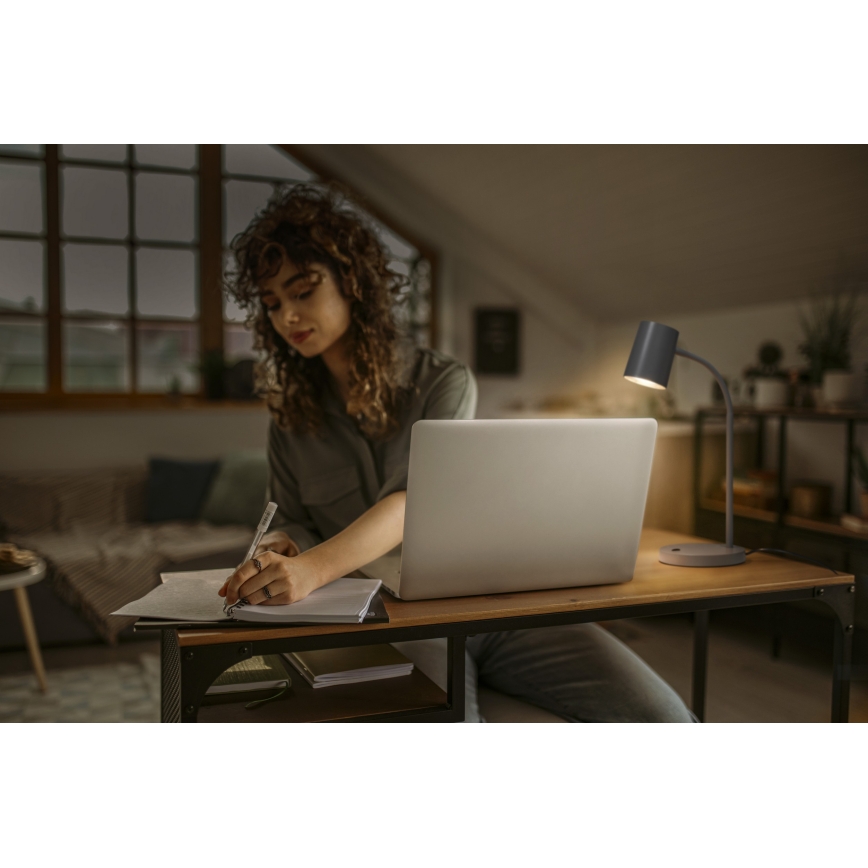 Osram - Tischleuchte DESK LINE 1xGU10/9W/230V grau