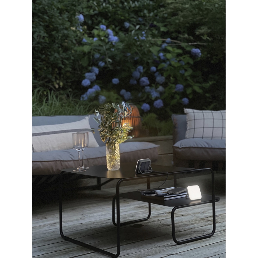 Osram - tragbare LED-Solarleuchte NIGHTLUX LED/2W/5V IP54, grau