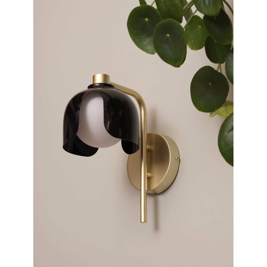 Osram - Wandleuchte DECOR COROLLE 1xG9/20W/230V schwarz/gold