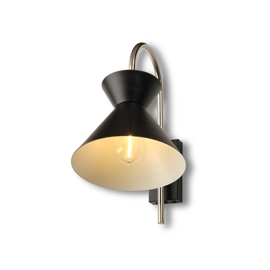 Osram - Wandleuchte DECOR WAIST 1xE27/40W/230V schwarz