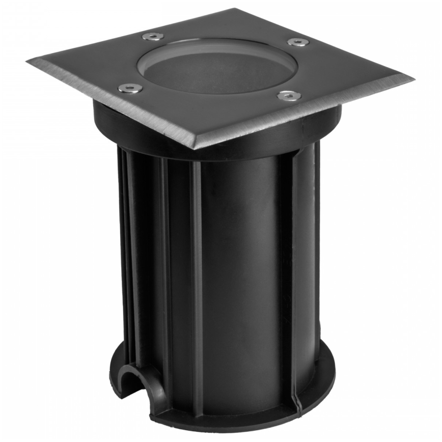 Outdoor-Einfahrtsleuchte LUKKA CONNECT 1xGU10/4W/230V IP67 matt Chrom eckig