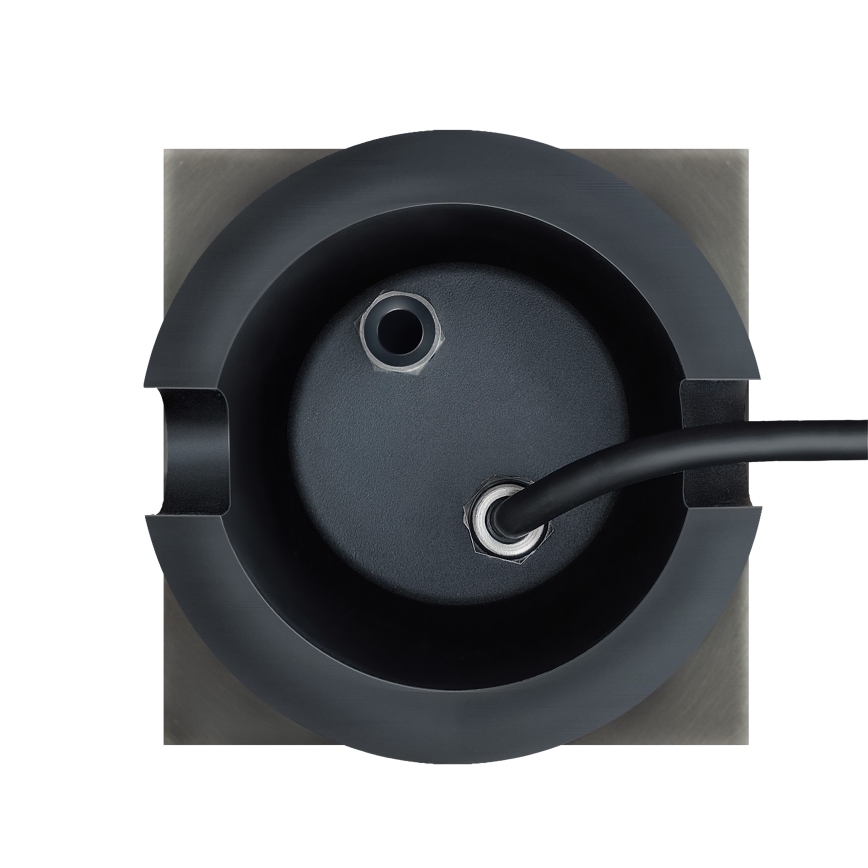 Outdoor-Einfahrtsleuchte LUKKA CONNECT 1xGU10/4W/230V IP67 matt Chrom eckig