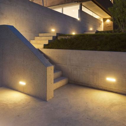 Outdoor-LED-Wandleuchte LED/12W/230V 6400K IP65