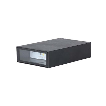 Outdoor-LED-Wandleuchte LED/4W/230V 3000K IP65 schwarz