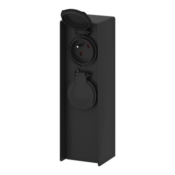 Outdoor-Steckdosensäule 2Z 230V IP44