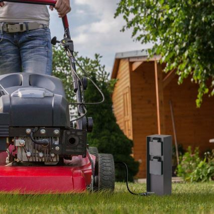 Outdoor-Steckdosensäule 2Z 230V IP44