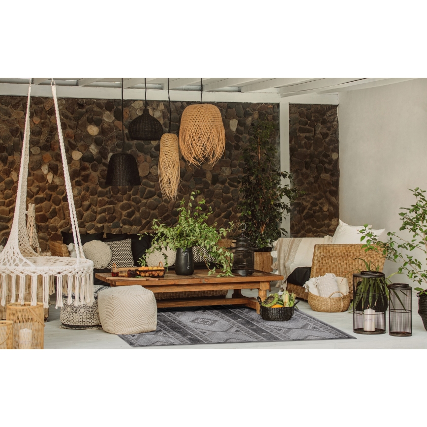 Outdoor-Teppich CHIARA 120x170 cm grau