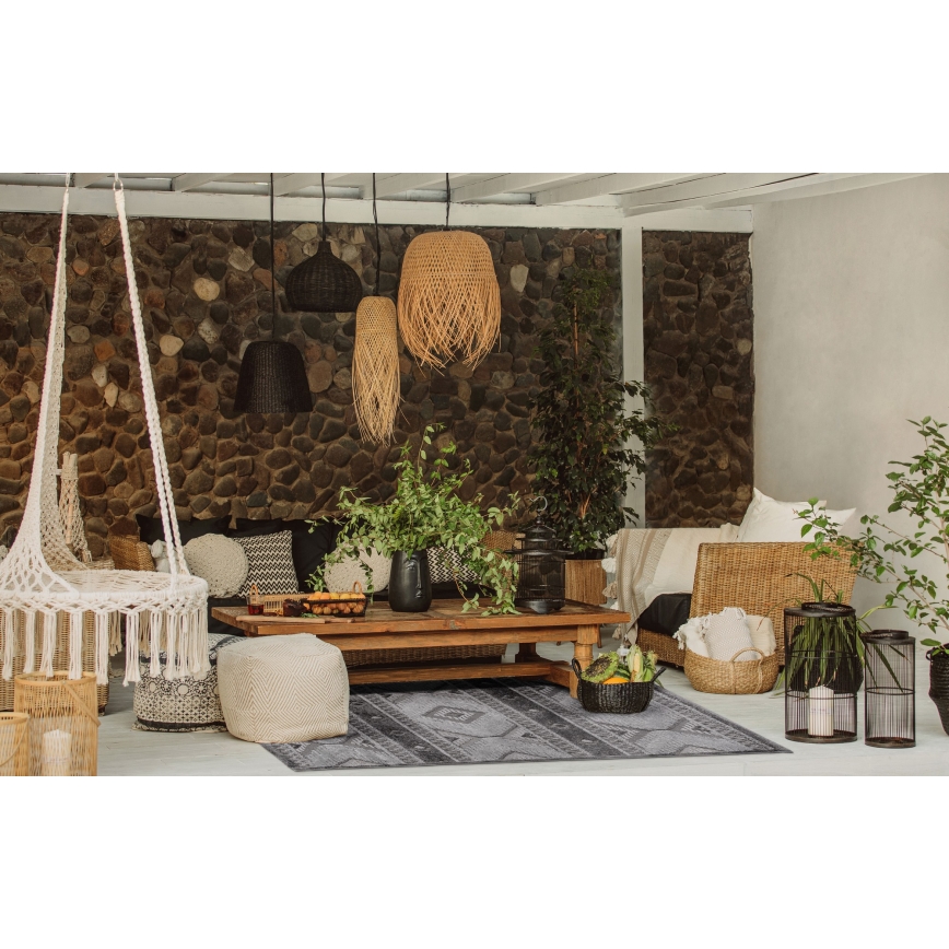 Outdoor-Teppich CHIARA 160x230 cm grau