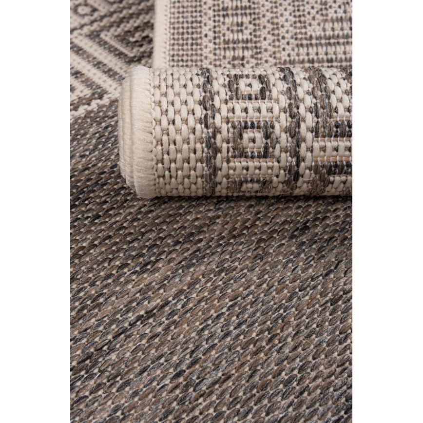 Outdoor-Teppich EXPRESS NEW OUTDOOR 120x160 cm grau/beige