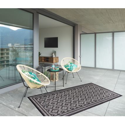 Outdoor-Teppich EXPRESS NEW OUTDOOR 160x220 cm anthrazit/grau