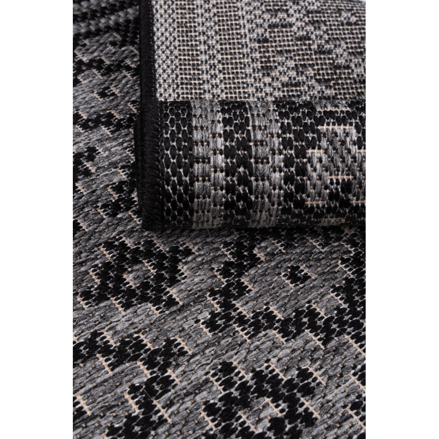 Outdoor-Teppich EXPRESS NEW OUTDOOR 160x220 cm anthrazit/grau