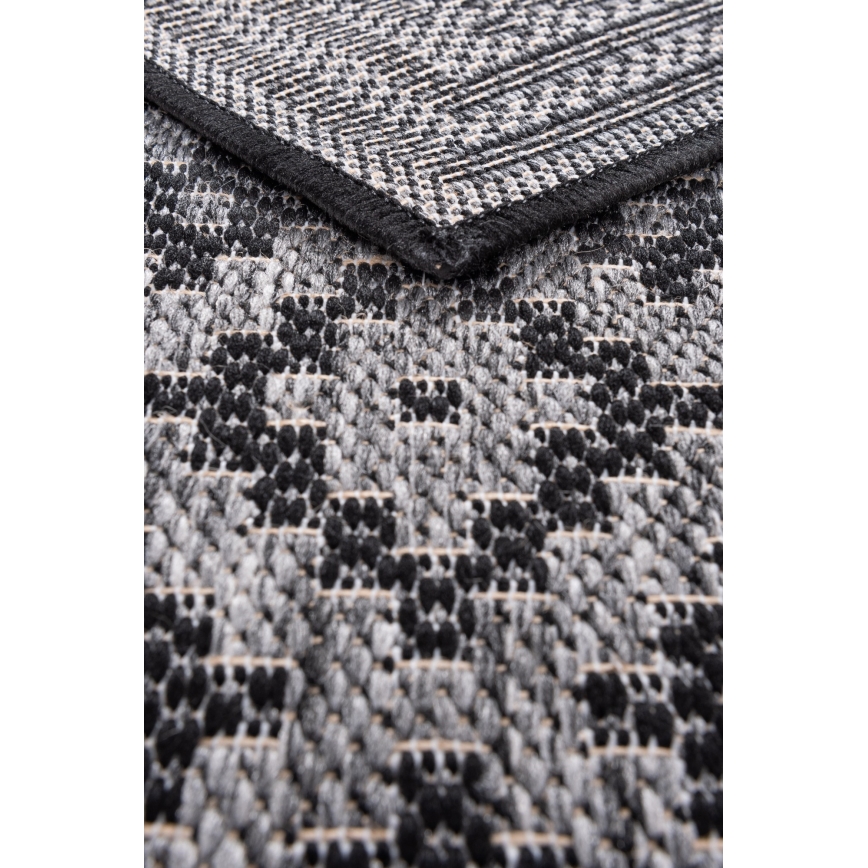 Outdoor-Teppich EXPRESS NEW OUTDOOR 160x220 cm anthrazit/grau