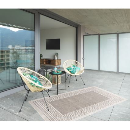 Outdoor-Teppich EXPRESS NEW OUTDOOR 160x220 cm grau/beige