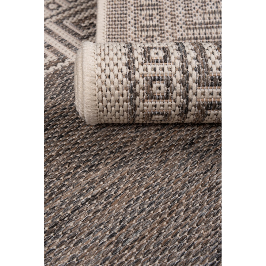 Outdoor-Teppich EXPRESS NEW OUTDOOR 160x220 cm grau/beige