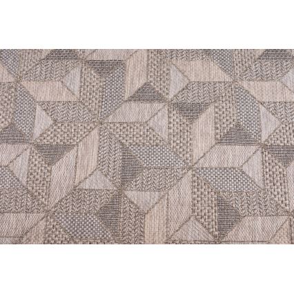 Outdoor-Teppich ORIA 120x170 cm Grau/Beige