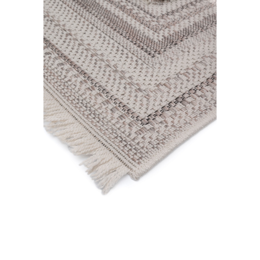 Outdoor-Teppich ORIA 200 x 280 cm grau