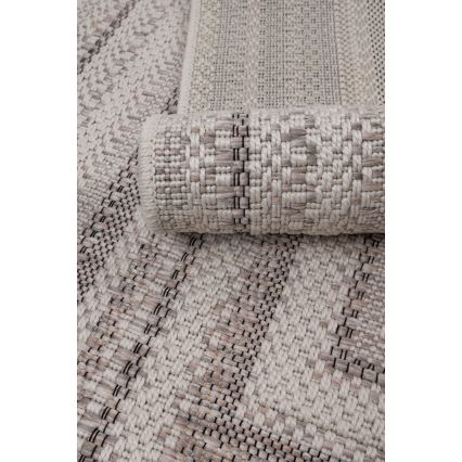 Outdoor-Teppich ORIA 200 x 280 cm grau