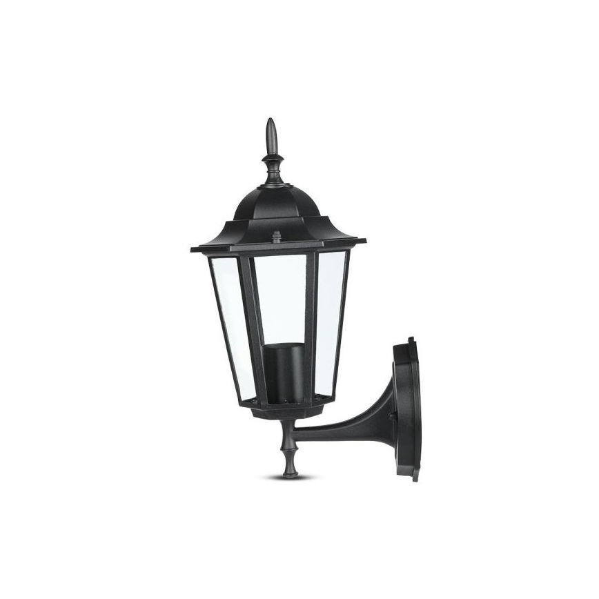 Outdoor-Wandlampe 1xE27/40W/230V IP44 schwarz