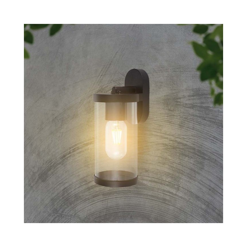 Outdoor-Wandleuchte 1xE27/60W/230V IP44 schwarz