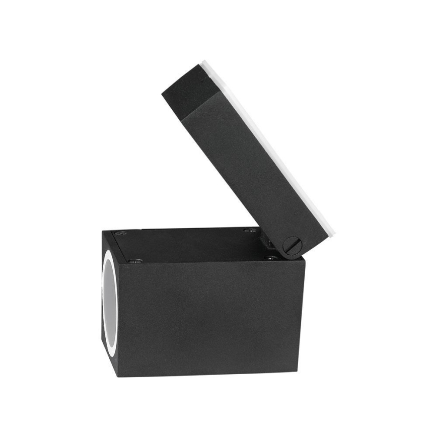 Outdoor-Wandleuchte 1xGU10/35W/230V IP44 schwarz