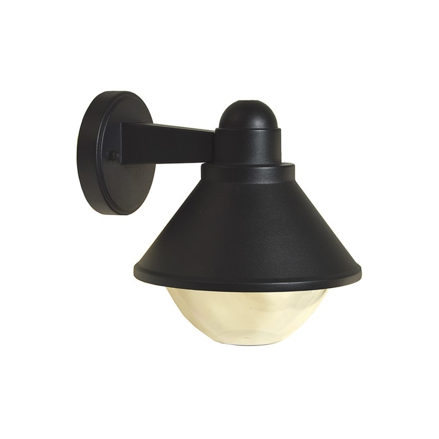 Outdoor-Wandleuchte ELGIN 1xE27/60W/230V IP44 schwarz