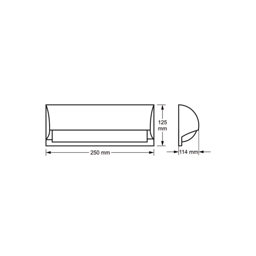 Outdoor-Wandleuchte FREON 1xE27/60W/230V IP54 anthrazit