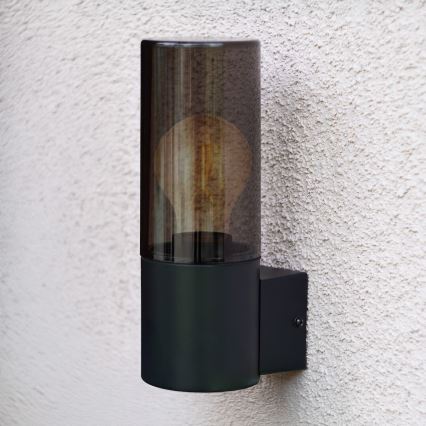 Outdoor-Wandleuchte HARLEM 1xE27/60W/230V IP44 schwarz