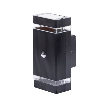 Outdoor-Wandleuchte mit Sensor NIZZA 2xGU10/35W/230V IP65
