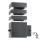 Outdoor-Wandleuchte mit Sensor TEKSAS 1xE27/12W/230V IP44 anthrazit