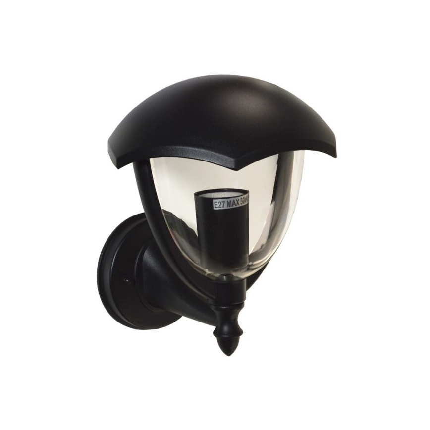 Outdoor-Wandleuchte SANTIGO 1xE27/50W/230V IP54 schwarz