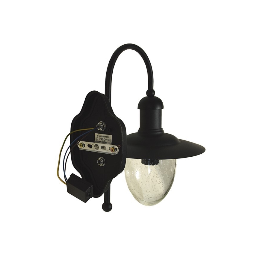 Outdoor-Wandleuchte TALISA 1xE27/60W/230V IP44 schwarz