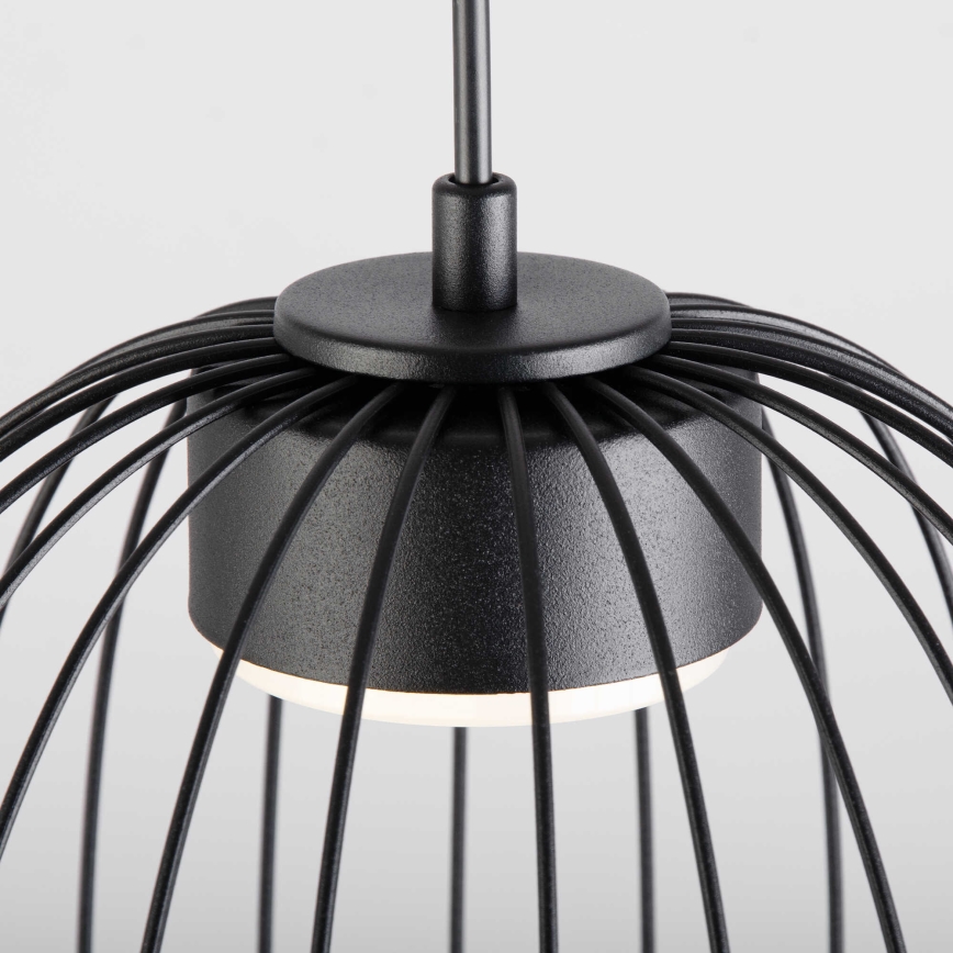 OVELLA Pendelleuchte an Kabel 1xGX53/10W/230V Ø 25 cm schwarz