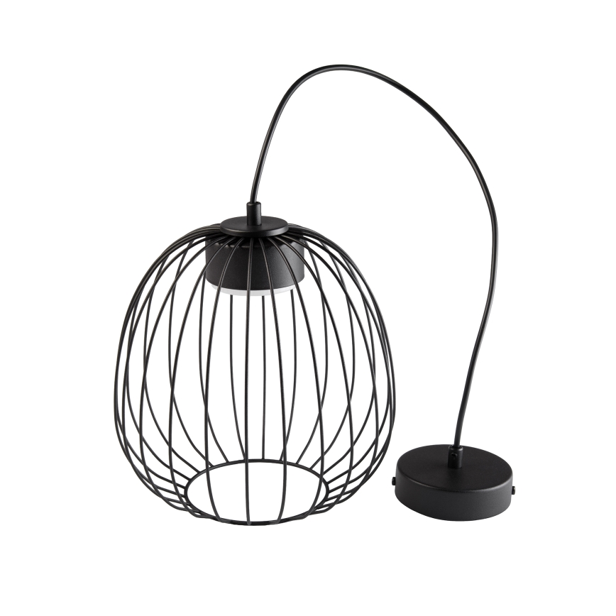 OVELLA Pendelleuchte an Kabel 1xGX53/10W/230V Ø 25 cm schwarz