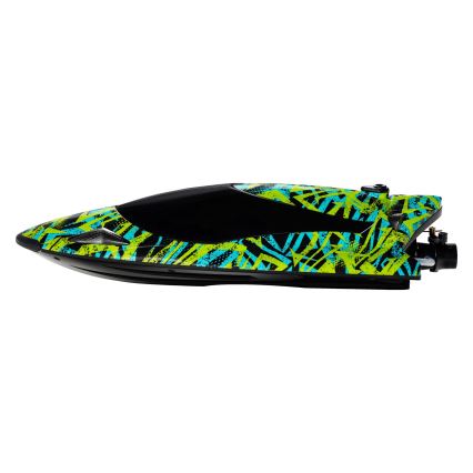 Overmax - Ferngesteuertes RC-Boot X-SURGE 4000 mAh, schwarz/grün