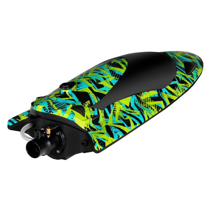 Overmax - Ferngesteuertes RC-Boot X-SURGE 4000 mAh, schwarz/grün