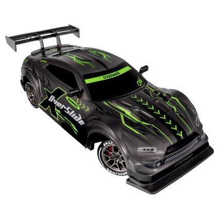 Overmax - ferngesteuertes RC-Driftauto X-OVERSLIDE 1000 mAh schwarz/grün/blau/rot