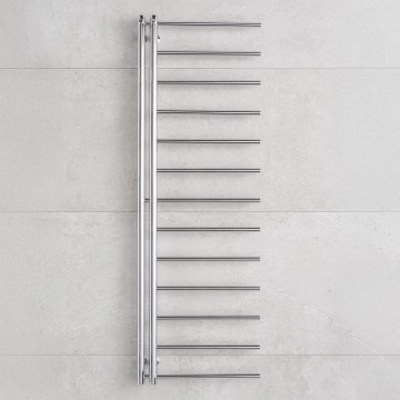 P.M.H. AP2C - Badezimmer-Handtuchheizkörper APOLLO 219W 150 cm rechts/Hochglanzchrom