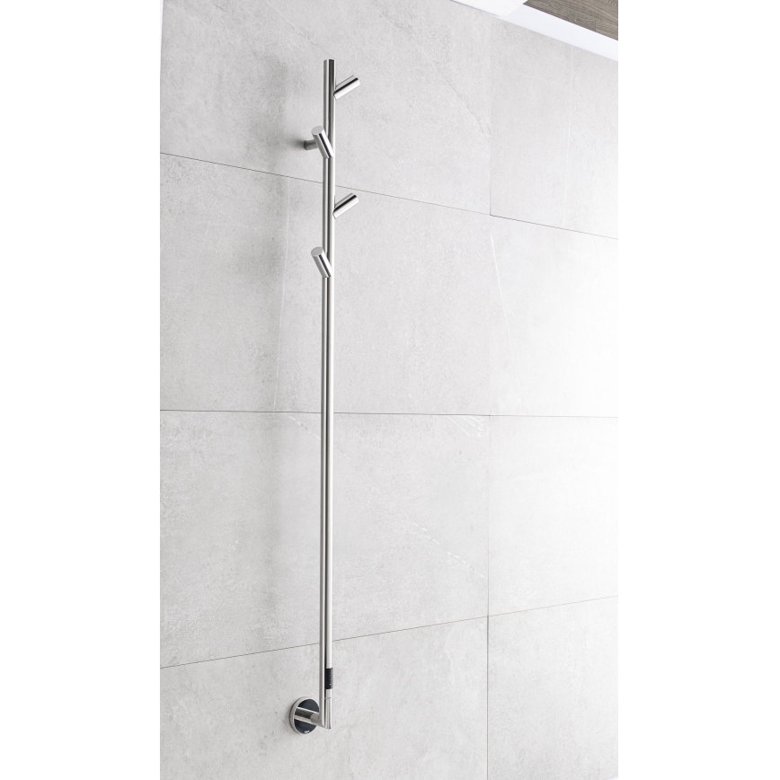 P.M.H. LS1SS - Elektrischer Handtuchwärmer LISA 24W/230V 170 cm IP44 polierter Edelstahl