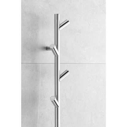 P.M.H. LS1SS - Elektrischer Handtuchwärmer LISA 24W/230V 170 cm IP44 polierter Edelstahl