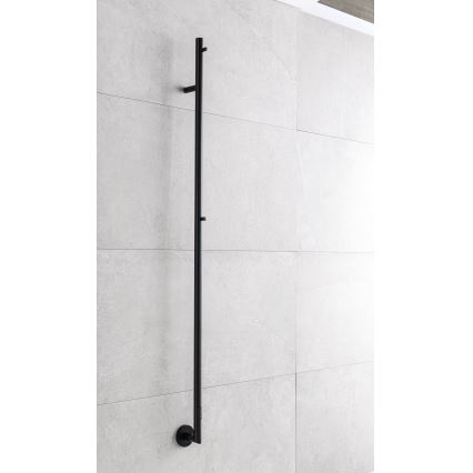 P.M.H. OL1B - Elektrischer Handtuchwärmer OLE 24W/230V 170 cm IP44 schwarz