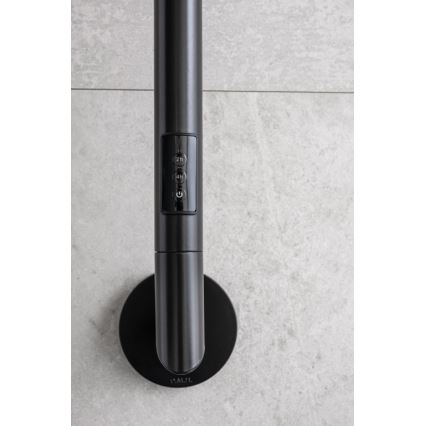 P.M.H. OL1B - Elektrischer Handtuchwärmer OLE 24W/230V 170 cm IP44 schwarz